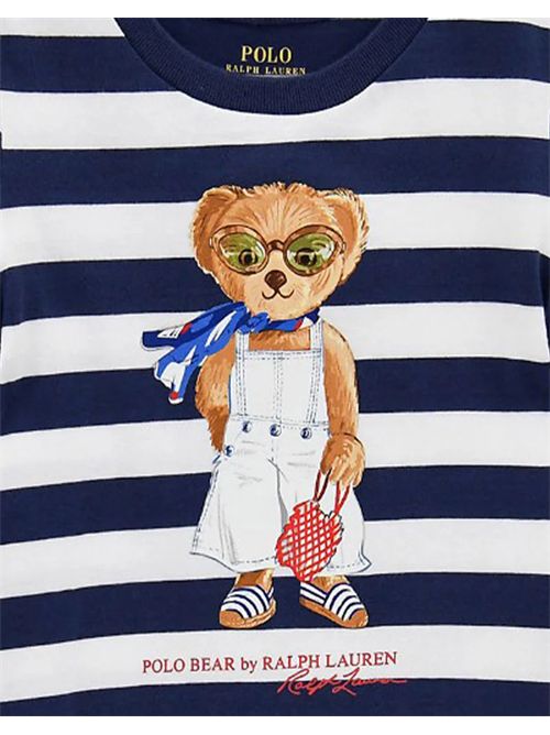 Abito a righe RALPH LAUREN | 312965227001BLU BIANCO